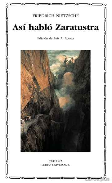 Descargar gratis ebook ASI HABLO ZARATUSTRA en epub