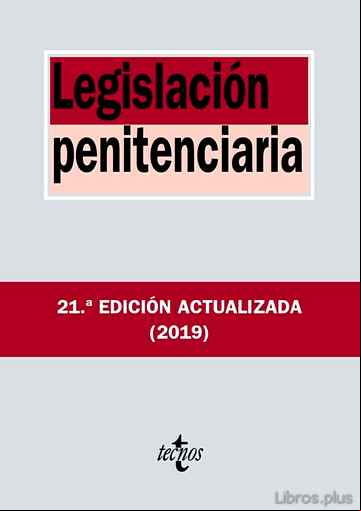 Descargar ebook LEGISLACION PENITENCIARIA (21ª ED.)