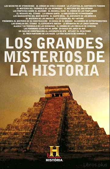 Descargar gratis ebook LOS GRANDES MISTERIOS DE LA HISTORIA en epub