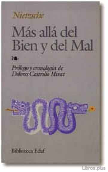Descargar gratis ebook MAS ALLA DEL BIEN Y DEL MAL en epub