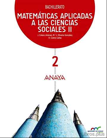 Descargar ebook MATEMÁTICAS APLICADAS A LAS CIENCIAS SOCIALES II. 2º BACHILLERATO