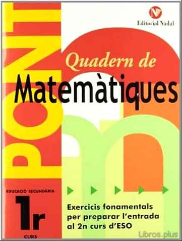 Descargar ebook QUADERN DE MATEMATIQUES 1 ESO
